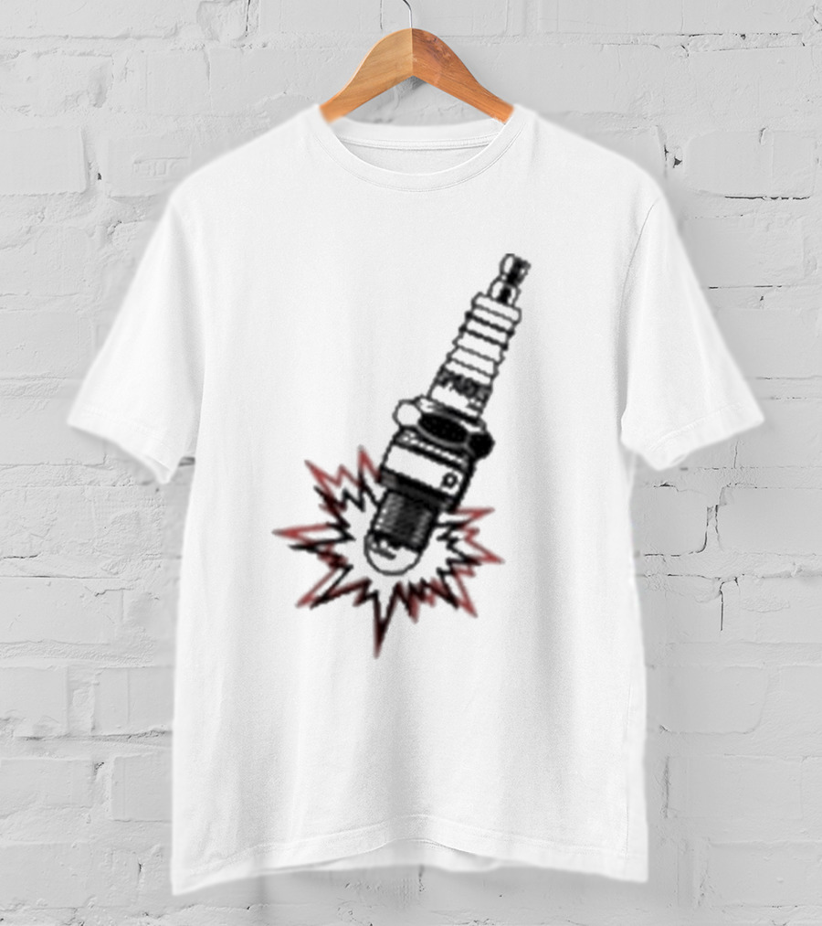Sparks Plug Ignition Flash T-Shirt