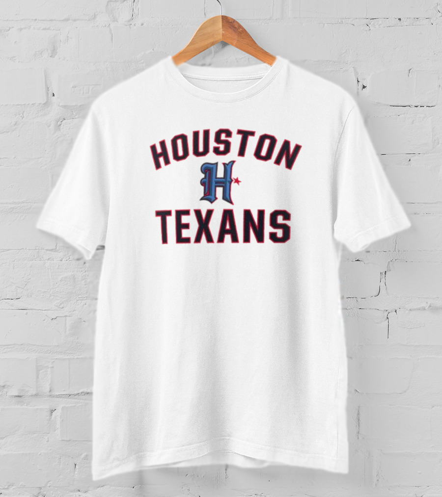 Houston Texans H Star Logo T-Shirt