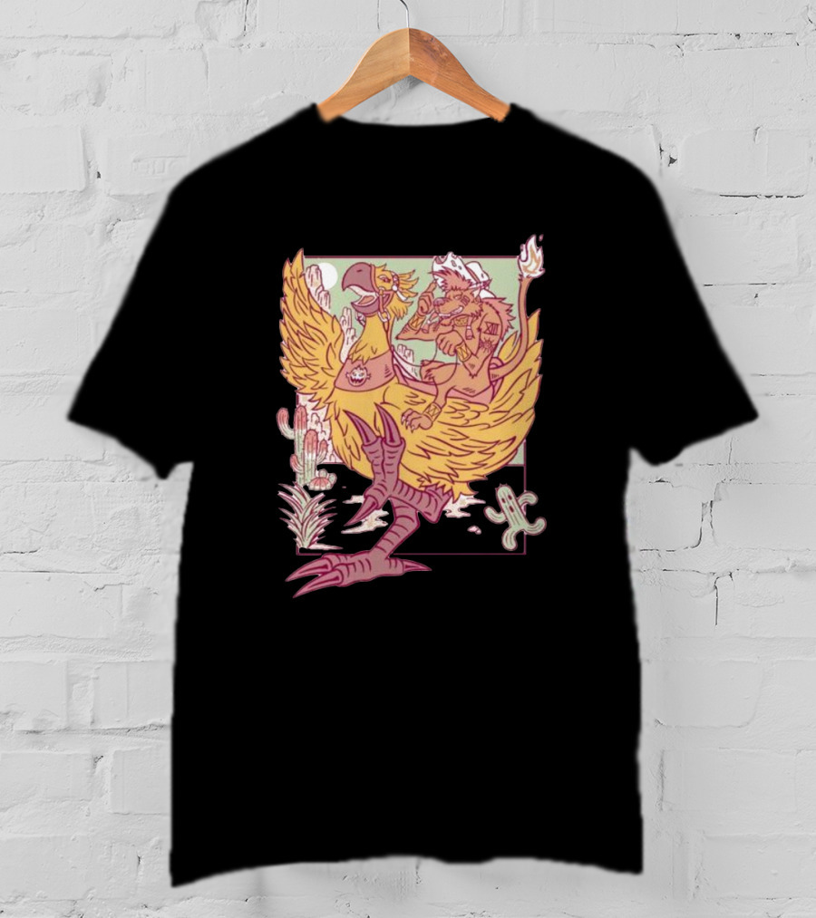 Canyon Rider Wolf And Chicken Desert Adventure The Yetee T-Shirt