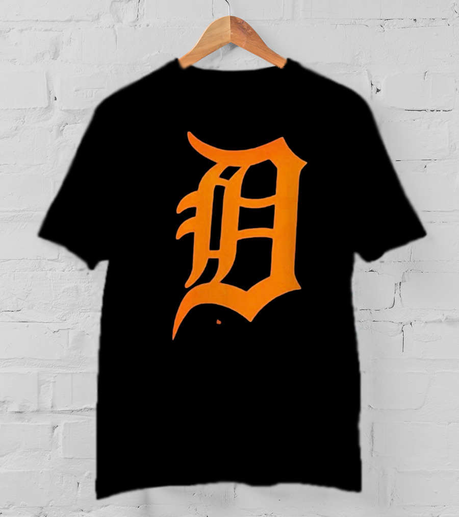 Detroit Tigers Big And Tall #1 Dad T-Shirt