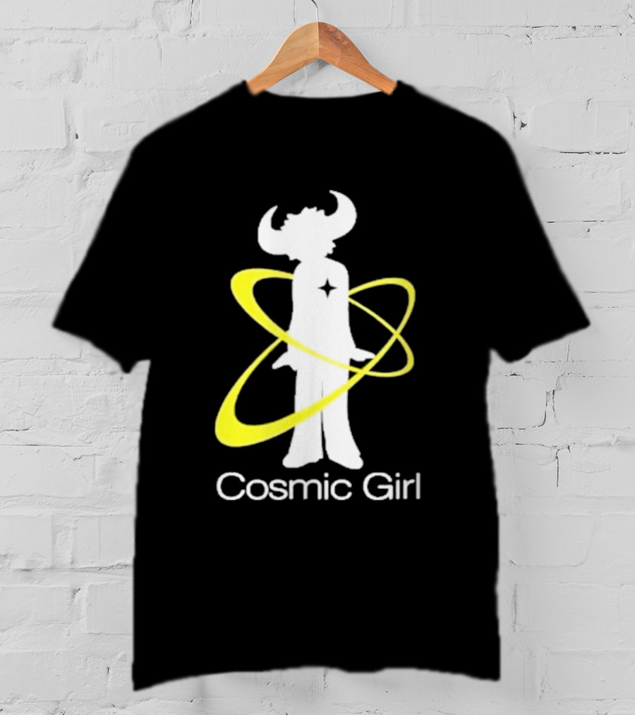Jamiroquai Cosmic Girl Buffalo Yellow Swirl T-Shirt