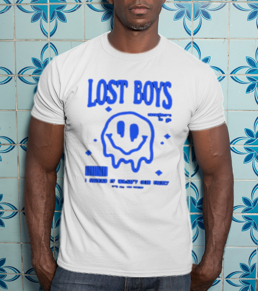 Lost Boys Nowhere To Go Barcode I Swear It Wasn't Our Fault T-Shirt