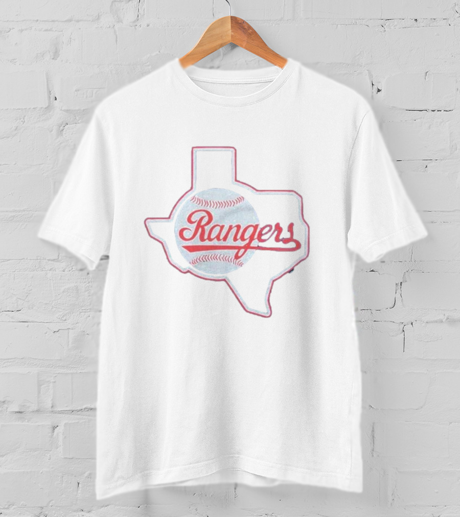 Texas Rangers Baseball Classic Logo 1984 T-Shirt