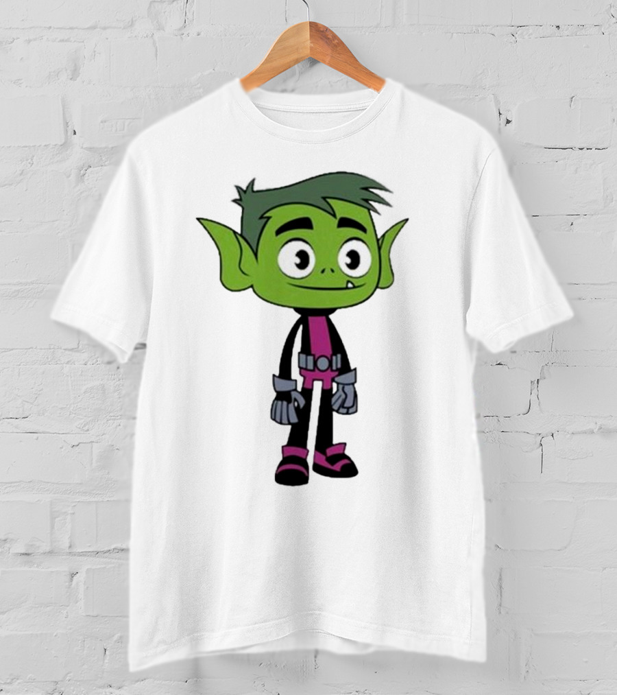 Ray William Johnson Wearing Teen Titans Beast Boy Character T-Shirt