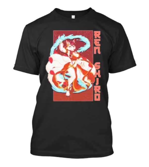 Ren Shiro Nine-Tailed Fox Spirit Wielder T-Shirt