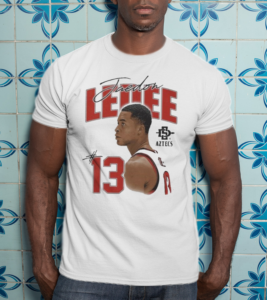 San Diego State Aztecs Jaedon Ledee 13 T-Shirt