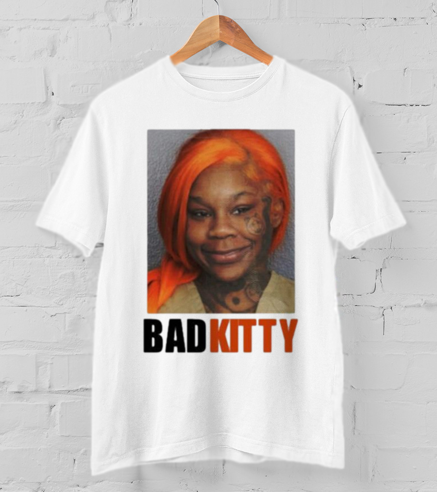 Bad Kitty Sukihana Mugshot T-Shirt