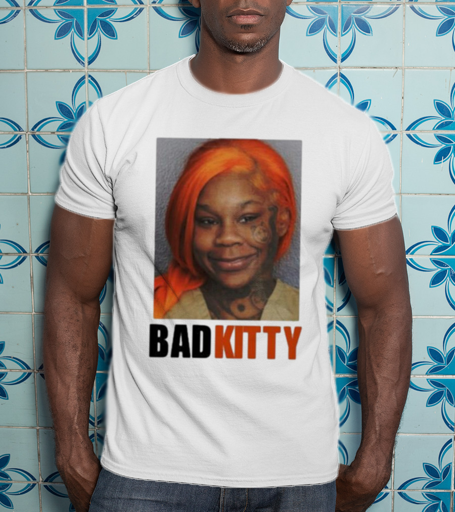 Bad Kitty Sukihana Mugshot T-Shirt