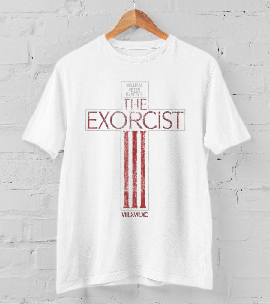 William Peter Blatty’s The Exorcist Cross VII XVII XC T-Shirt