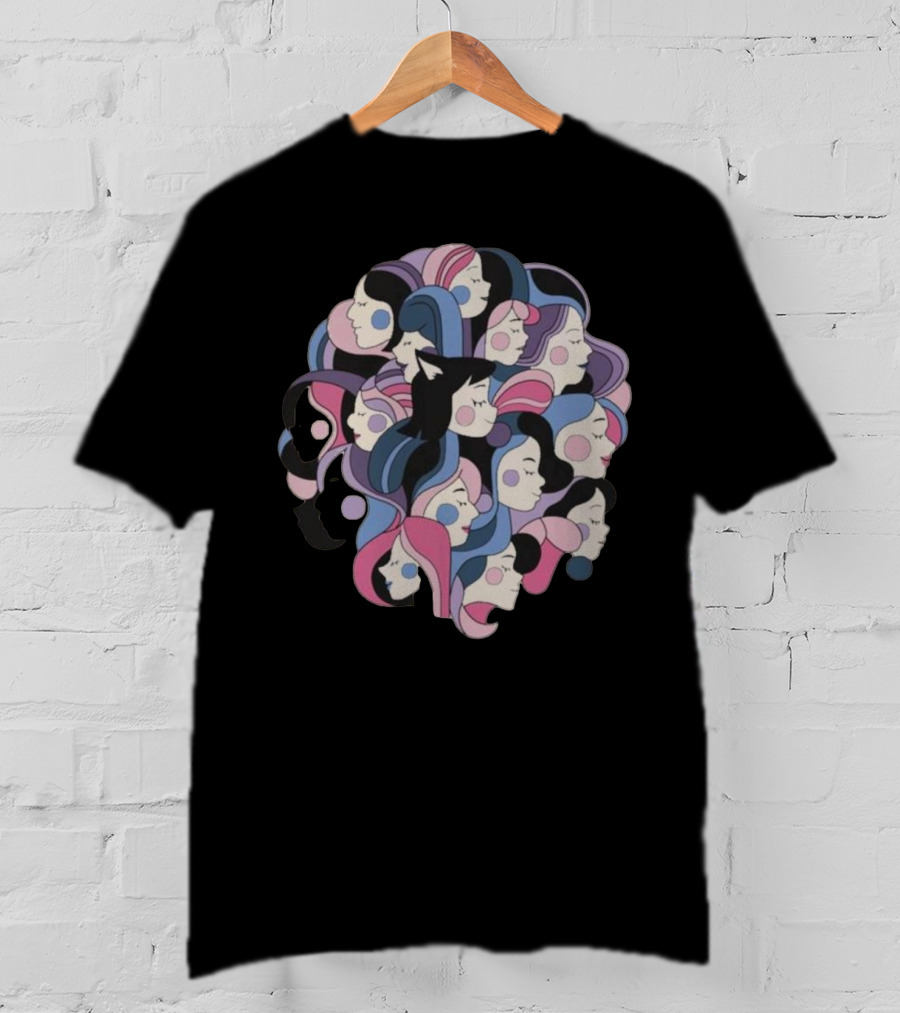 Women’s Day Mewtripled Multicolored T-Shirt