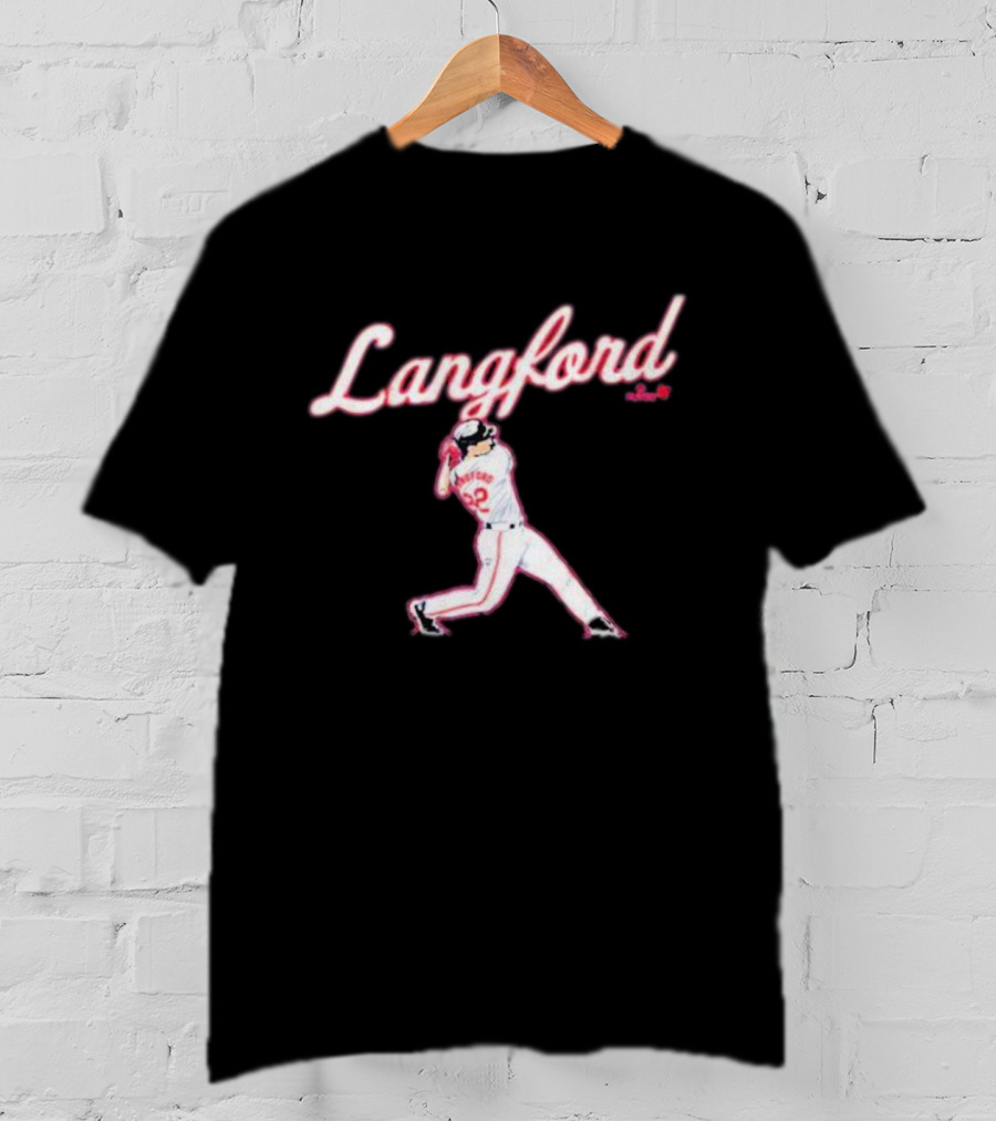 Langford 22 Baseball Slugger Swing T-Shirt