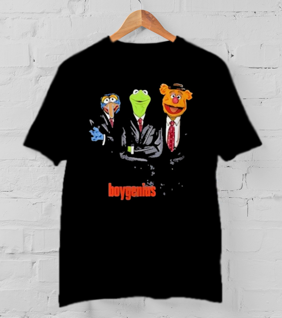 Boygenius Muppet Characters In Suits T-Shirt