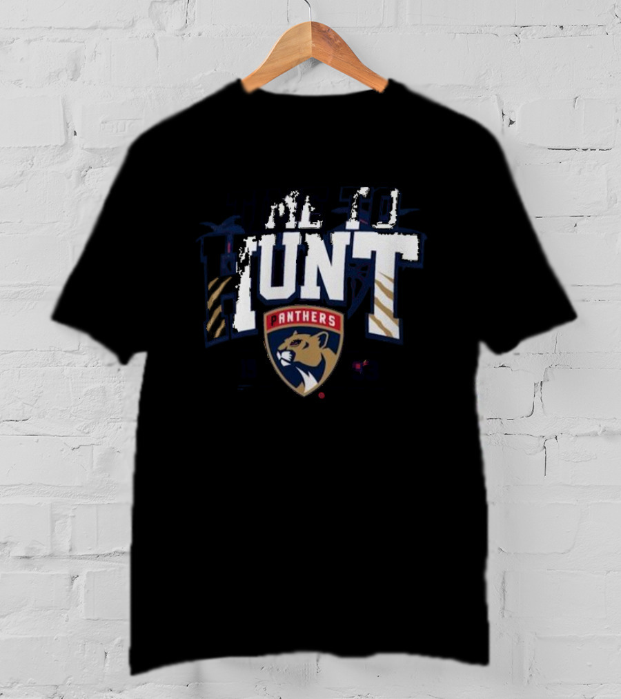 Time To Hunt Florida Panthers 1993 Fanatics Branded T-Shirt