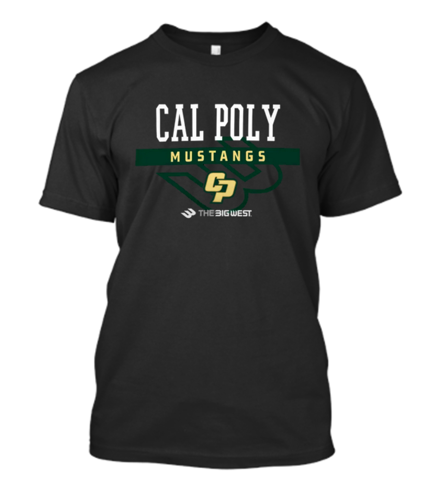 Cal Poly Mustangs The Big West CP T-Shirt