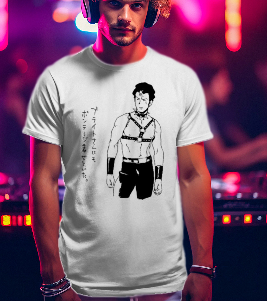 Bright Noa In Bondage Attire Van Darkholme T-Shirt