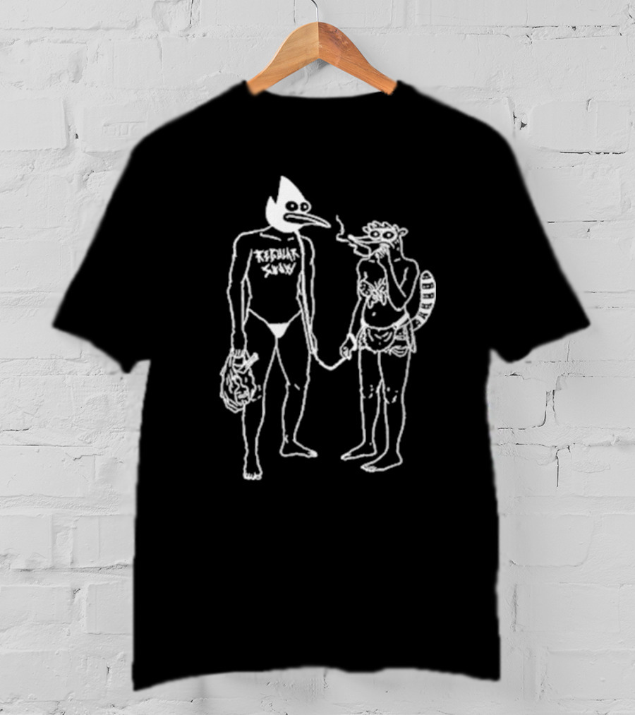 Death Grips Regular Show Sketch Money Store Fusion T-Shirt