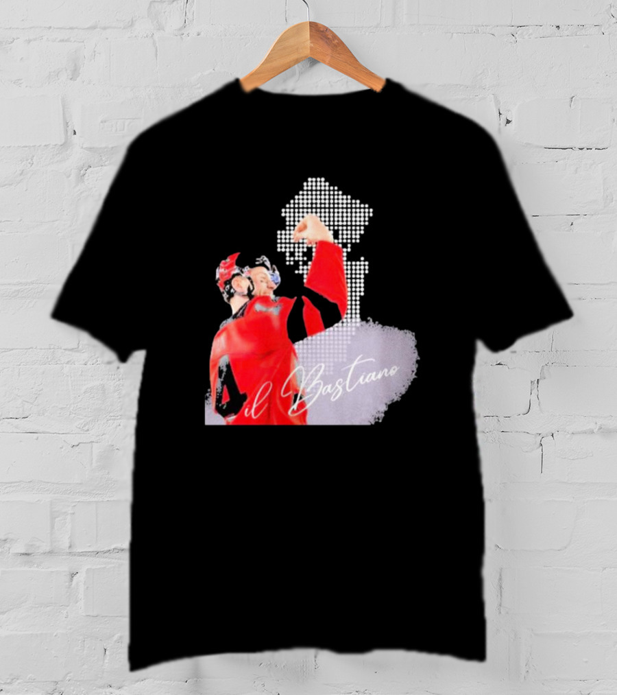 Il Bastiano Number 4 Hockey Celebration Signature T-Shirt