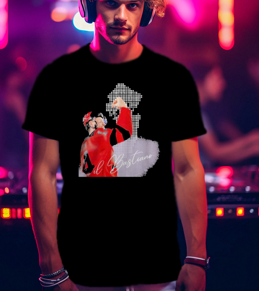 Il Bastiano Number 4 Hockey Celebration Signature T-Shirt