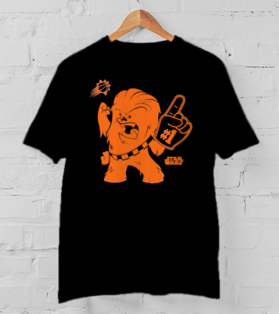 Phoenix Suns Star Wars Chewie Number One Fan T-Shirt