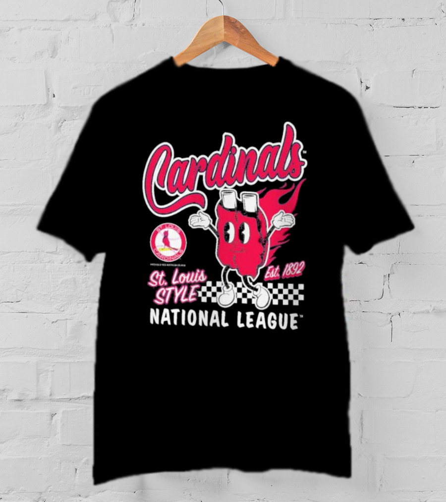 Cardinals St. Louis Style National League Est. 1892 T-Shirt