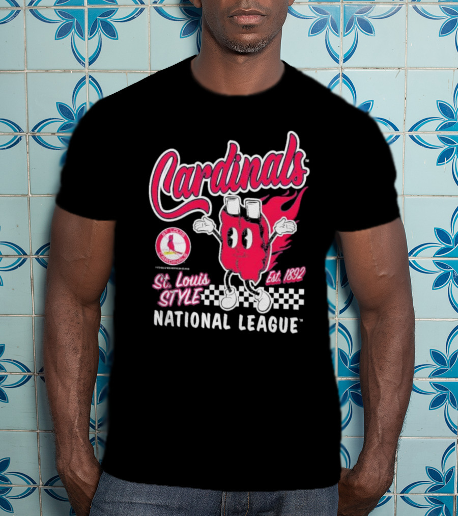 Cardinals St. Louis Style National League Est. 1892 T-Shirt