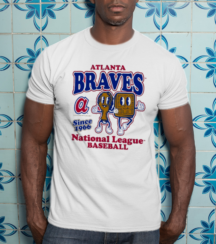 Atlanta Braves National League Baseball Since 1966 Cooperstown Collection Food Concessions T-Shirt