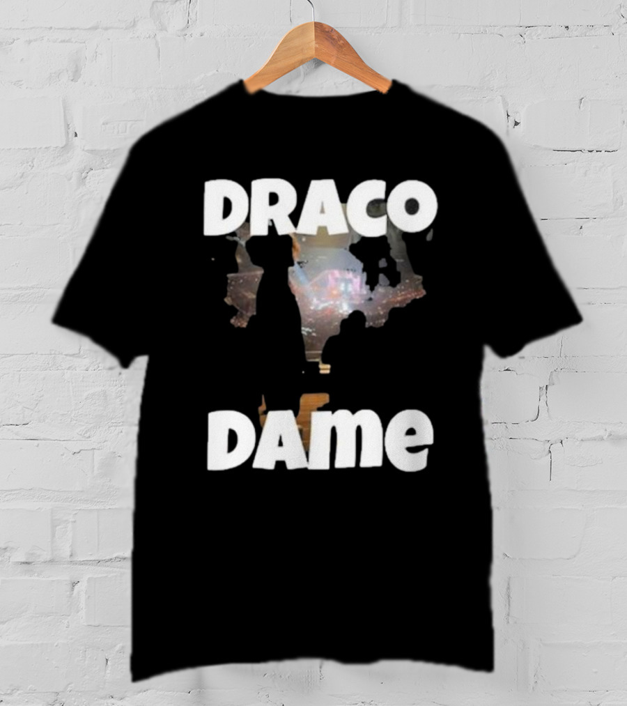 Draco Dame Basketball Arena Silhouette Scene T-Shirt