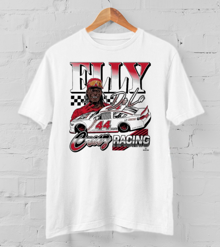 Elly De La Cruz Racing Car 44 Racing T-Shirt