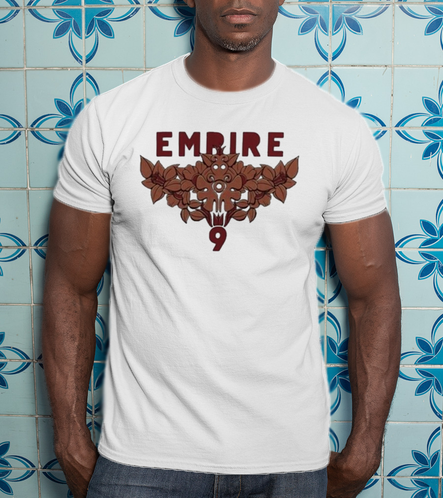 Empire 9 Washeado Khaki Floral T-Shirt