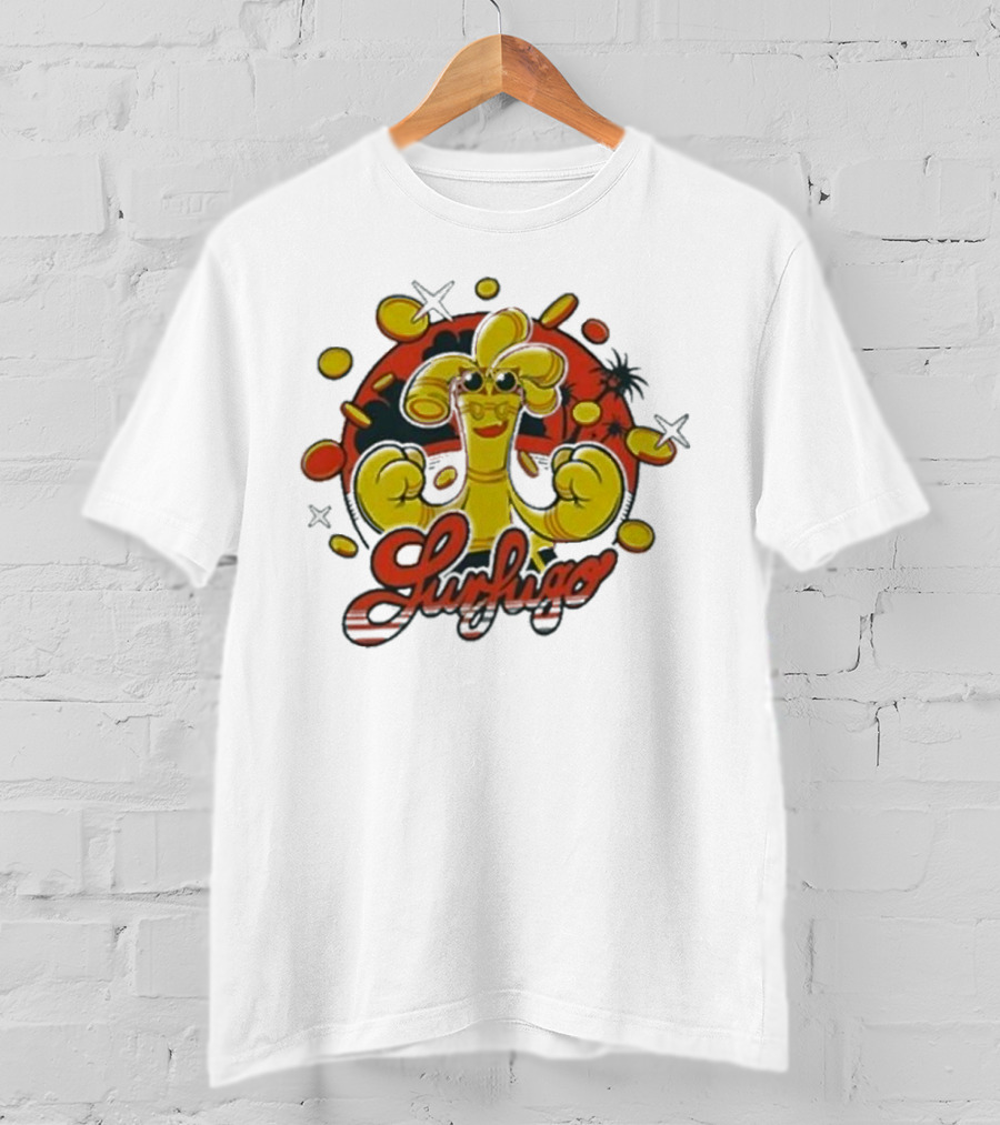 Meccha Japan Gholdengo Lurking Pokemon Ringer T-Shirt