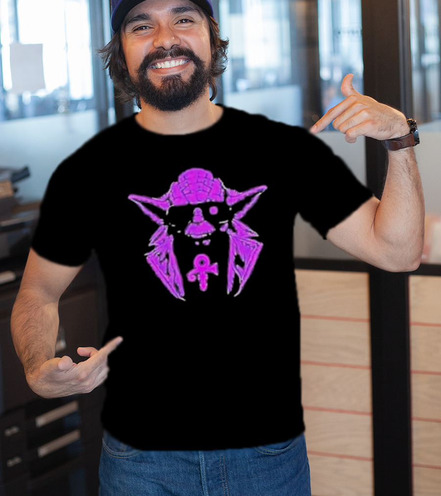 Yoda Purple Symbol Fusion T-Shirt