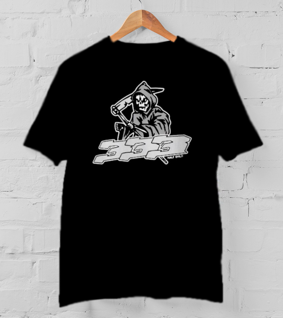 Hockey Reaper 333 Half Evil T-Shirt