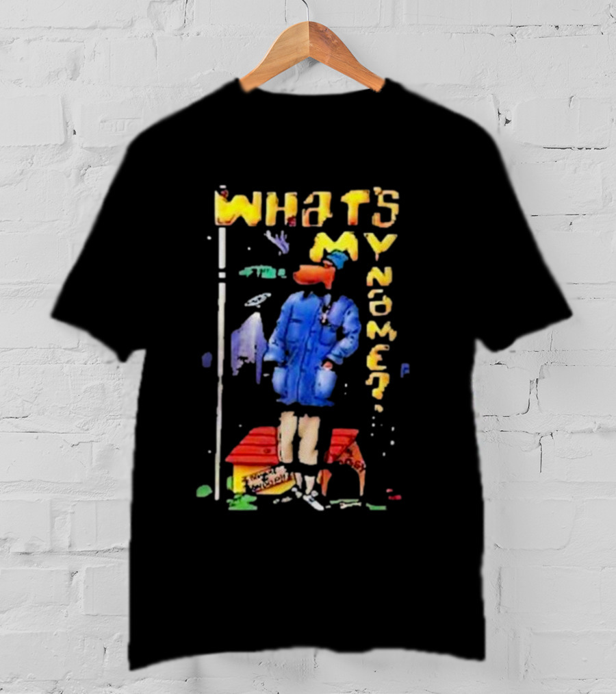 What's My Name Snoop Doggy Dogg Animated 90s T-Shirt