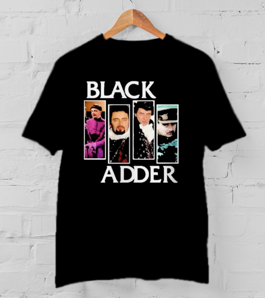 Black Adder Images Rowan Atkinson T-Shirt
