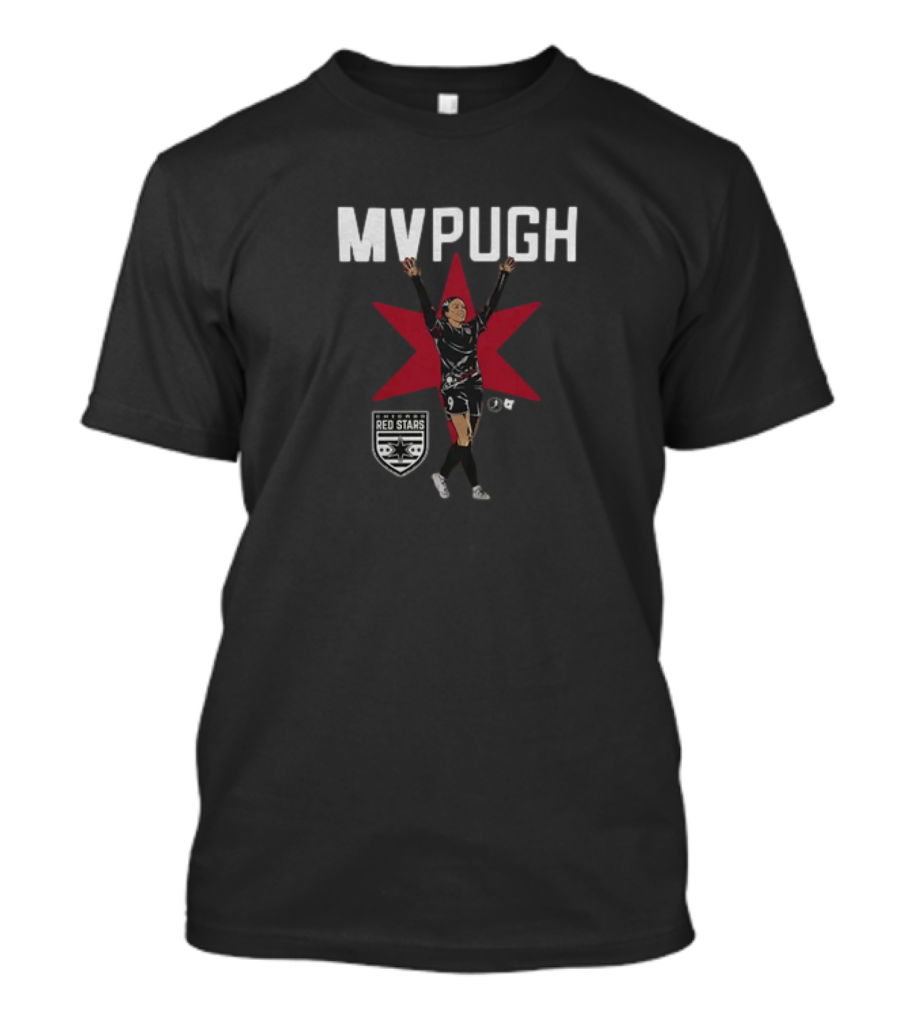 Chicago Red Stars MVPugh Mallory Pugh Star T-Shirt
