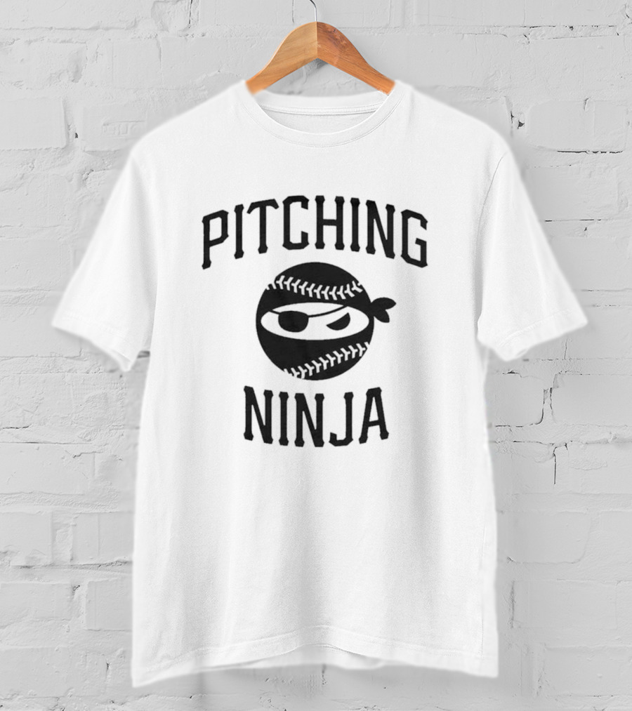 PITCHING NINJA JOLLY ROGER EDITION T-Shirt