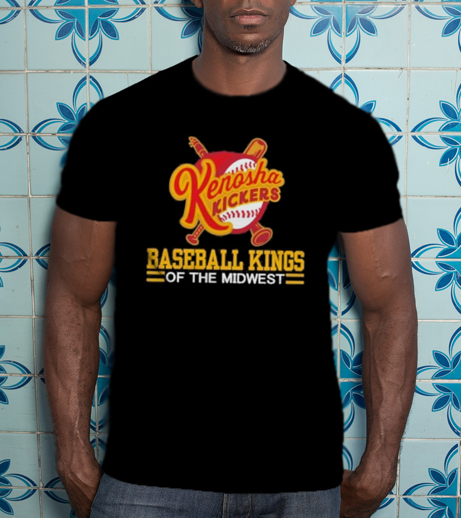 Kenosha Kickers Baseball Kings Of The Midwest T-Shirt