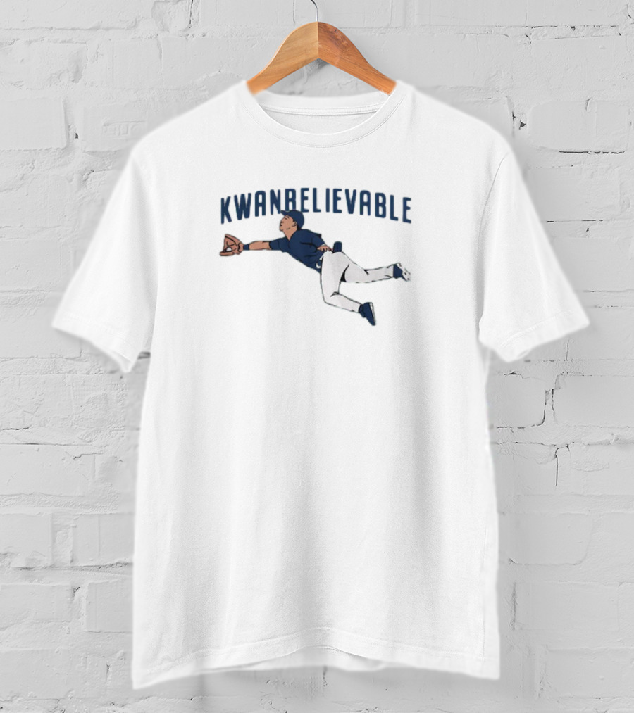 Kwanbelievable Cleveland Guardians Player Catch T-Shirt