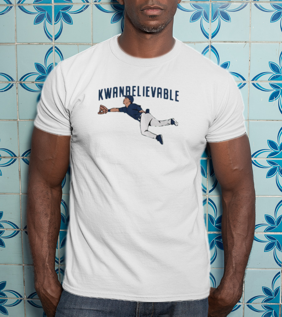Kwanbelievable Cleveland Guardians Player Catch T-Shirt