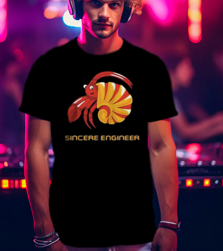 Sincere Engineer Hermit Crab T-Shirt