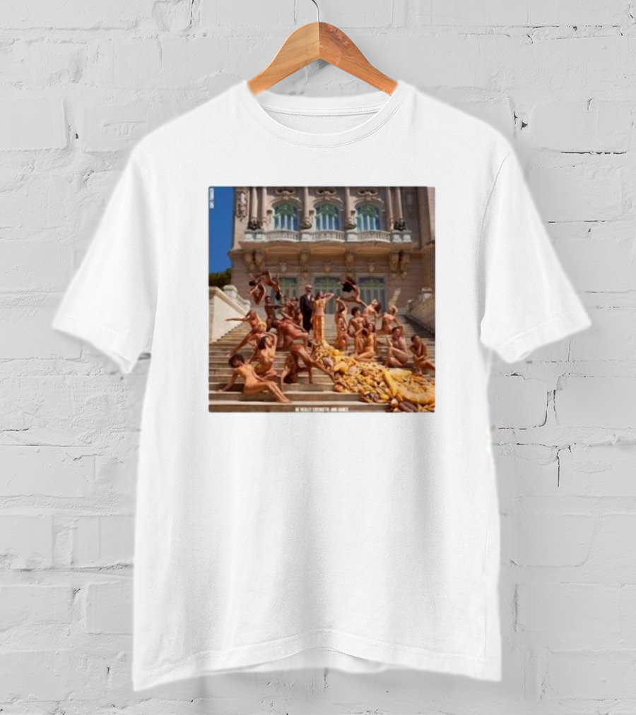 Sofi Tukker Bread Album Cover Art Dripping In Bread On Grand Staircase T-Shirt