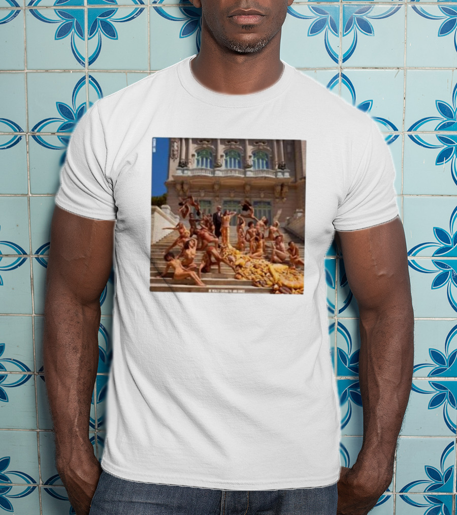 Sofi Tukker Bread Album Cover Art Dripping In Bread On Grand Staircase T-Shirt