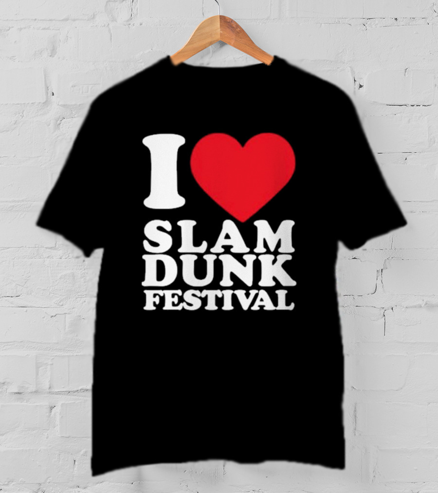I Heart Slam Dunk Festival T-Shirt