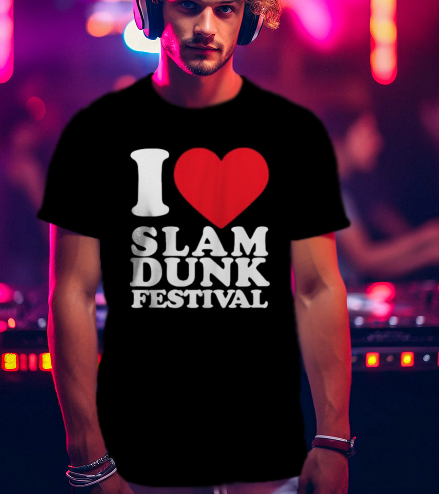 I Heart Slam Dunk Festival T-Shirt