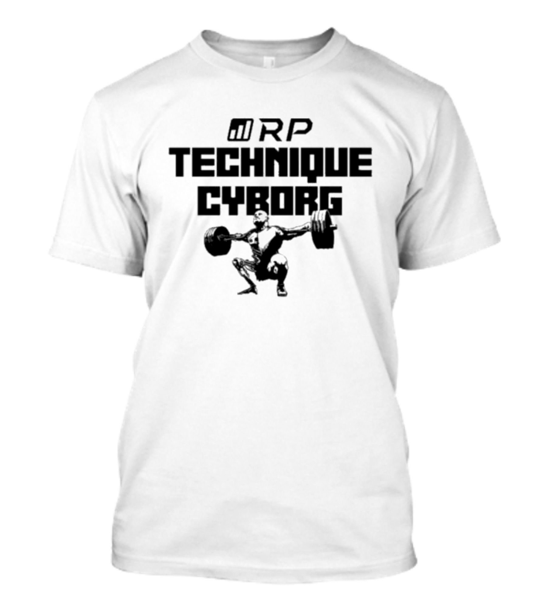 RP Technique Cyborg Squat Lifting T-Shirt
