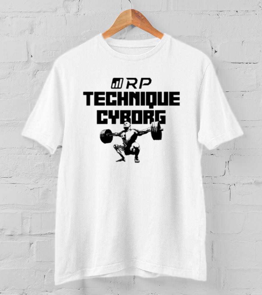 RP Technique Cyborg Squat Lifting T-Shirt