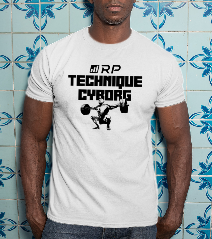 RP Technique Cyborg Squat Lifting T-Shirt