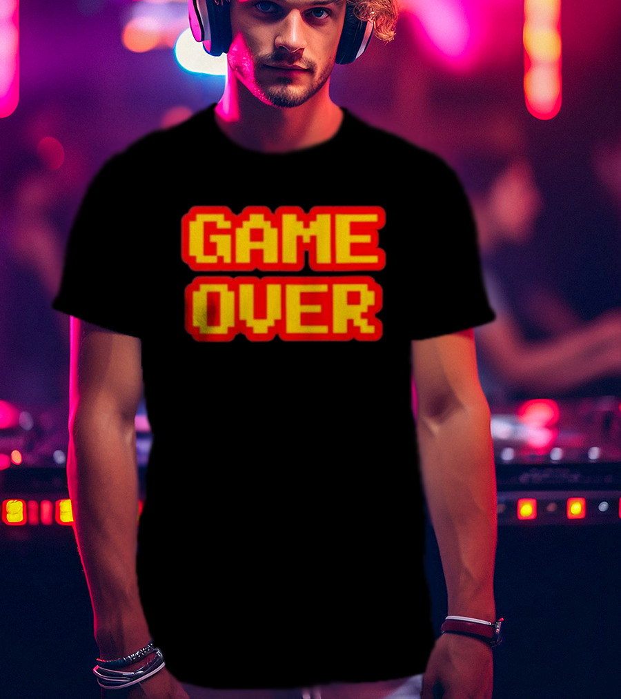 Rock The Culture Get Your Very Own Game Over Gaming T-Shirt