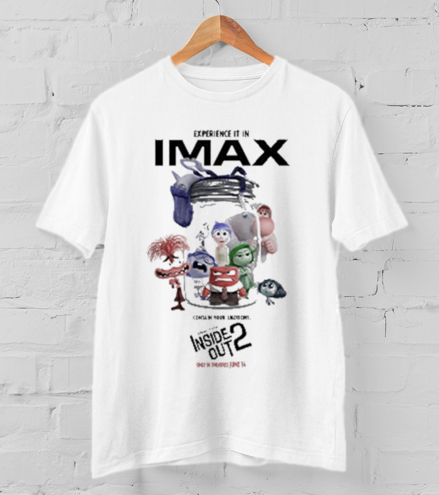 Inside Out 2 Experience It In IMAX June 14 T-Shirt