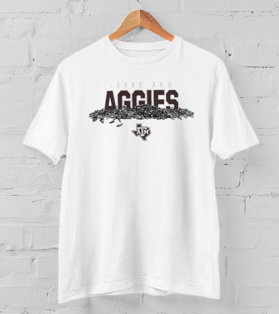 Texas A&M Aggies Sunflower Seeds Baseball T-Shirt